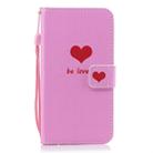 Heart Pattern Horizontal Flip Leather Case for Huawei Enjoy 9, with Holder & Card Slots & Wallet - 1