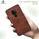 PINWUYO Anti-wrestling Waterproof Full Coverage PC Case for Huawei Mate 20(Brown) - 2
