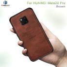 PINWUYO Anti-wrestling Waterproof Full Coverage PC Case for Huawei Mate 20 Pro(Brown) - 2