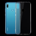 0.75mm Ultrathin Transparent TPU Soft Protective Case for Huawei Y6 2019 - 1