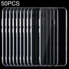 50 PCS 0.75mm Ultrathin Transparent TPU Soft Protective Case for Huawei Honor 8A - 1