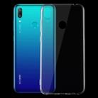 0.75mm Ultrathin Transparent TPU Soft Protective Case for Huawei Y7 2019 - 1