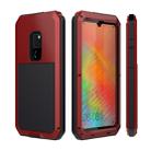 Tank Waterproof Dustproof Shockproof Aluminum Alloy + Silicone Case for Huawei Mate 20 (Red) - 1