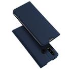 DUX DUCIS Skin Pro Series Horizontal Flip PU + TPU Leather Case for Huawei P30 Lite, with Holder & Card Slots (Blue) - 1