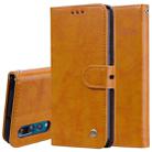 Business Style Oil Wax Texture Horizontal Flip Leather Case for Huawei P30, with Holder & Card Slots & Wallet (Brown) - 1