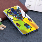 For Huawei  Mate 10 Lite Noctilucent Windbell Owl Pattern TPU Soft Back Case Protective Cover - 1