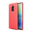 Litchi Texture TPU Shockproof Case for Huawei Mate 20 X (Red) - 1