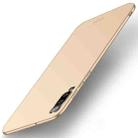 MOFI Frosted PC Ultra-thin Full Coverage Case for Huawei P30 (Gold) - 1