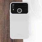 MOFI  Full Coverage High Alumina Glass + PC + Lens Face Parnt Protective Back Case for Huawei P20 Youth Version(White) - 1