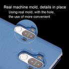 For Huawei  Mate 9 Electroplating PC + PU Horizontal Flip Protective Case with Holder & Sleep / Wake-up Function (Blue) - 8