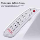 ZMJH 47.5cm Household Bathroom Button Automatic Cleaning Heating Intelligent Bidet Toilet Cover - 4