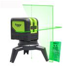 9211G 1V1H 15mW 2 Line 2 Dot Green Beam Laser Level Covering Walls and Floors (Green) - 1