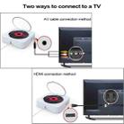 KC-606 Wall Mounted Bluetooth 4.2+EDR DVD Player with Remote Control, Support FM(Black) - 7
