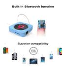 KC-606 Wall Mounted Bluetooth 4.2+EDR DVD Player with Remote Control, Support FM(Blue) - 9