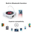 KC-606 Wall Mounted Bluetooth 4.2+EDR DVD Player with Remote Control, Support FM(White) - 9