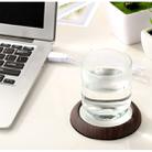 Wood Grain Marble Design USB Desktop Mug Cup Warmer Tea Coffee Drinks Heating Mat Pad, Random Color Delivery - 10