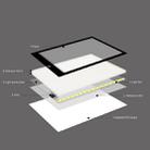 A4 Size 5W 5V LED Three Level of Brightness Dimmable Acrylic Copy Boards for Anime Sketch Drawing Sketchpad, with USB Cable & Plug, Size：220x330x5mm - 2