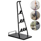 Floor Stand Metal Tower Structure Household Wireless Vacuum Cleaner Storage Bracket(Black) - 1