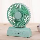 OCUBE D402 4W USB Charging Portable Mobile Fan,  with 4 Speed Control(Green) - 1