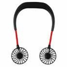 Multi-function Portable Adjustable Wearable Sport Fan(Black) - 2