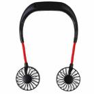 Multi-function Portable Adjustable Wearable Sport Fan(Black) - 3