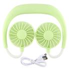 Multi-function Portable Adjustable Wearable Sport Fan(Grass Green) - 4