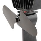 A29 2-Blade Aluminum Heat Powered Ultra Quiet Fireplace Stove Fan - 4