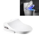 U Shape Multi-function Bathroom Automatic Cleaning Heating Intelligent Flush Toilet Cleaner Cover - 1