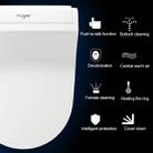 U Shape Multi-function Bathroom Automatic Cleaning Heating Intelligent Flush Toilet Cleaner Cover - 4