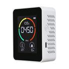 XY-T01 3 in 1 Temperature Humidity and CO2 Display Air Quality Detector, Infrared Sensor(White) - 1
