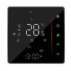 BHT-006GBLW 95-240V AC 16A Smart Home Heating Thermostat for EU Box, Control Electric Heating with Only Internal Sensor & External Sensor & WiFi Connection (Black) - 1