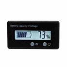 H6133 12V-84V Lead-acid Battery Voltage Tester Percentage Voltmeter Gauge Lithium Battery Status Monitor(White Light) - 1