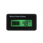 H5 12V-48V Lead-acid Battery Voltage Tester Percentage Voltmeter Gauge Lithium Battery Status Monitor(Green Light) - 1