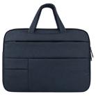 Universal Multiple Pockets Wearable Oxford Cloth Soft Portable Leisurely Handle Laptop Tablet Bag, For 14 inch and Below Macbook, Samsung, Lenovo, Sony, DELL Alienware, CHUWI, ASUS, HP (navy) - 1
