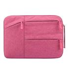 Universal Multiple Pockets Wearable Oxford Cloth Soft Portable Simple Business Laptop Tablet Bag, For 13.3 inch and Below Macbook, Samsung, Lenovo, Sony, DELL Alienware, CHUWI, ASUS, HP (Magenta) - 1