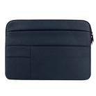 Universal Multiple Pockets Wearable Oxford Cloth Soft Portable Leisurely Laptop Tablet Bag, For 12 inch and Below Macbook, Samsung, Lenovo, Sony, DELL Alienware, CHUWI, ASUS, HP (navy) - 1