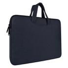 Breathable Wear-resistant Shoulder Handheld Zipper Laptop Bag, For 15.6 inch and Below Macbook, Samsung, Lenovo, Sony, DELL Alienware, CHUWI, ASUS, HP (Navy Blue) - 6