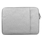 Universal Wearable Business Inner Package Laptop Tablet Bag, 15.6 inch and Below Macbook, Samsung, for Lenovo, Sony, DELL Alienware, CHUWI, ASUS, HP(Grey) - 1