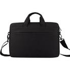 Breathable Wear-resistant Thin and Light Fashion Shoulder Handheld Zipper Laptop Bag with Shoulder Strap, For 14.0 inch and Below Macbook, Samsung, Lenovo, Sony, DELL Alienware, CHUWI, ASUS, HP(Black) - 5