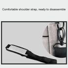 Breathable Wear-resistant Thin and Light Fashion Shoulder Handheld Zipper Laptop Bag with Shoulder Strap, For 14.0 inch and Below Macbook, Samsung, Lenovo, Sony, DELL Alienware, CHUWI, ASUS, HP(Dark Grey) - 8