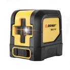 SNDWAY SW-311R Laser Level Covering Walls and Floors 2 Line Red Beam IP54 Water / Dust-proof(Yellow) - 1