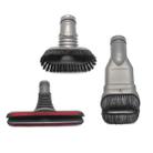 XD969 3 in 1 Round Brush + Stiff Brush + Bed Brush for Dyson Vacuum Cleaner - 1