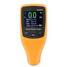 RZ260FN Ferrous & Non-Ferrous 2 in 1 LCD Display Ultrasonic Coating Paint Thickness Gauge Meter Tools (Orange) - 1