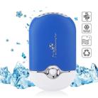 Portable Mini USB Charging Air Conditioner Refrigerating Handheld Small Fan (Blue) - 1