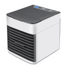 Portable Mini USB Charging TV Air Conditioner Desktop Electric Fan Air Cooler (Black) - 1