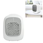 Mini Desktop USB Household Humidifying Electric Cooling Fan Self-contained Filter Element Air Conditioner Moisturizing Fan (White) - 1