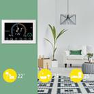 BHT-8000-GCLW Controlling Water/Gas Boiler Heating Energy-saving and Environmentally-friendly Smart Home Negative Display LCD Screen Round Room Thermostat with WiFi(White) - 3
