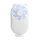 Portable Mini USB Charging Pocket Fan with 3 Speed Control (Pearl White) - 1