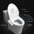 MONAI Household Bathroom Electric Automatic Intelligent Flush Toilet Cleaner Cover, Small Short Version - 11