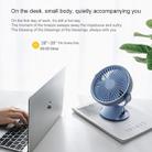 WT-F15 Clamp Dual-use 1200mAh 360 Degrees Rotation Mini Wireless USB Portable Fan with 3 Speed Control (White) - 9